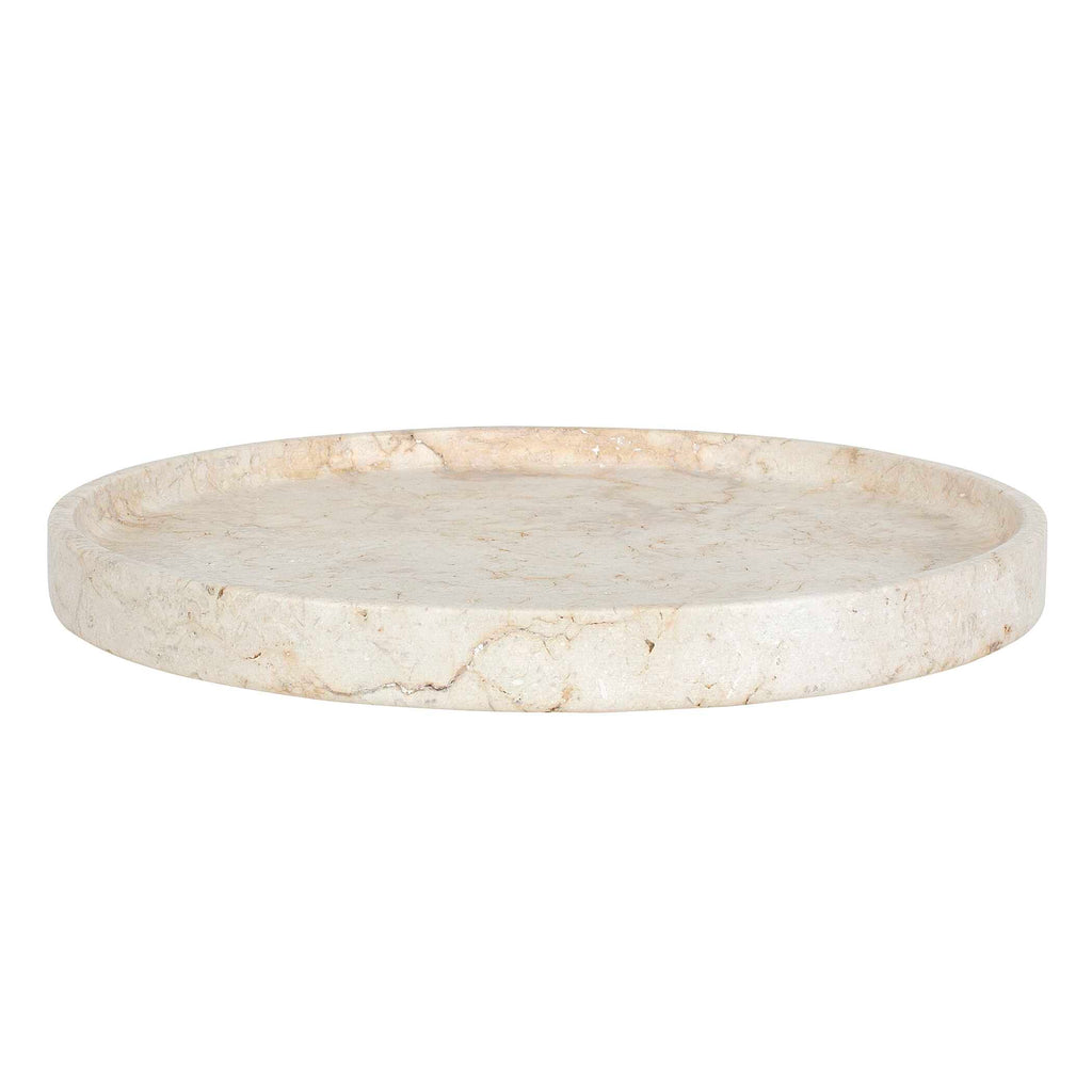 Travessa Outdoor Round Stone Tray
