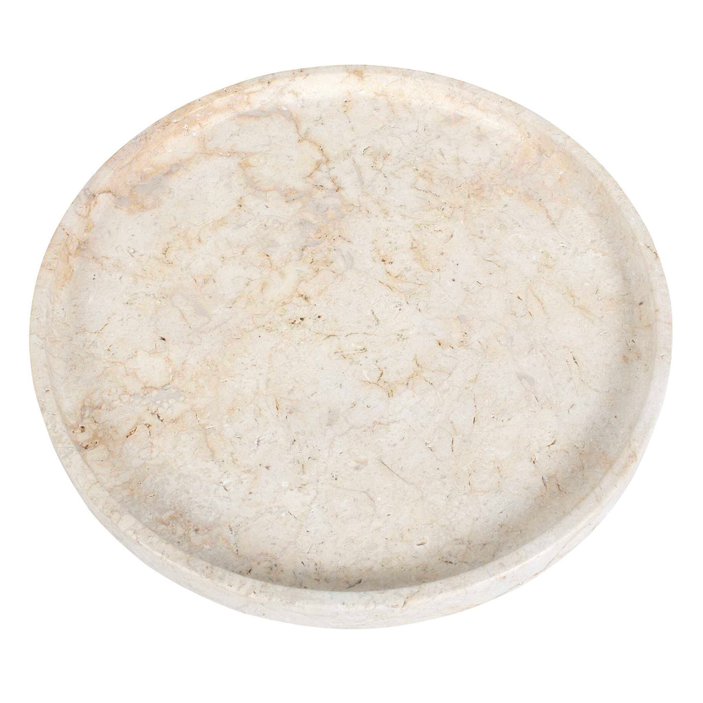 Travessa Outdoor Round Stone Tray