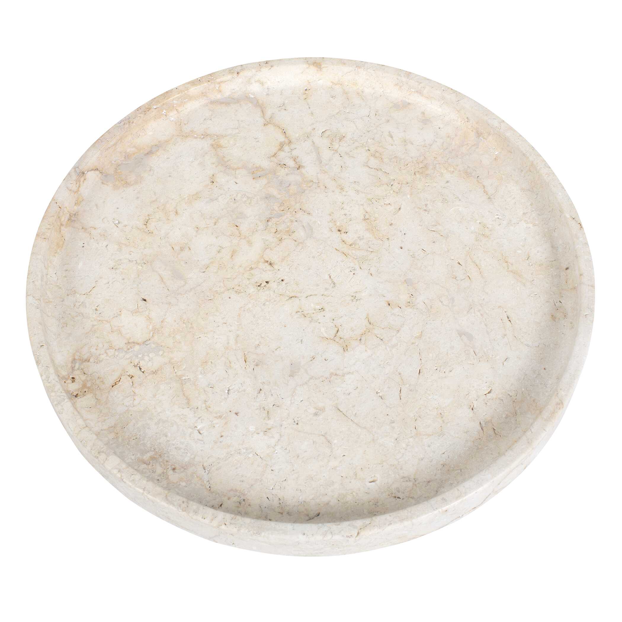 Travessa Outdoor Round Stone Tray