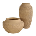 Sandstone Flow Small Terracotta Vase