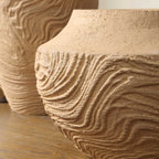 Sandstone Flow Small Terracotta Vase