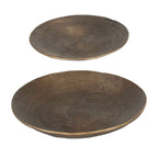 Stratum Round Brass Bowls Set/2