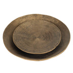 Stratum Round Brass Bowls Set/2