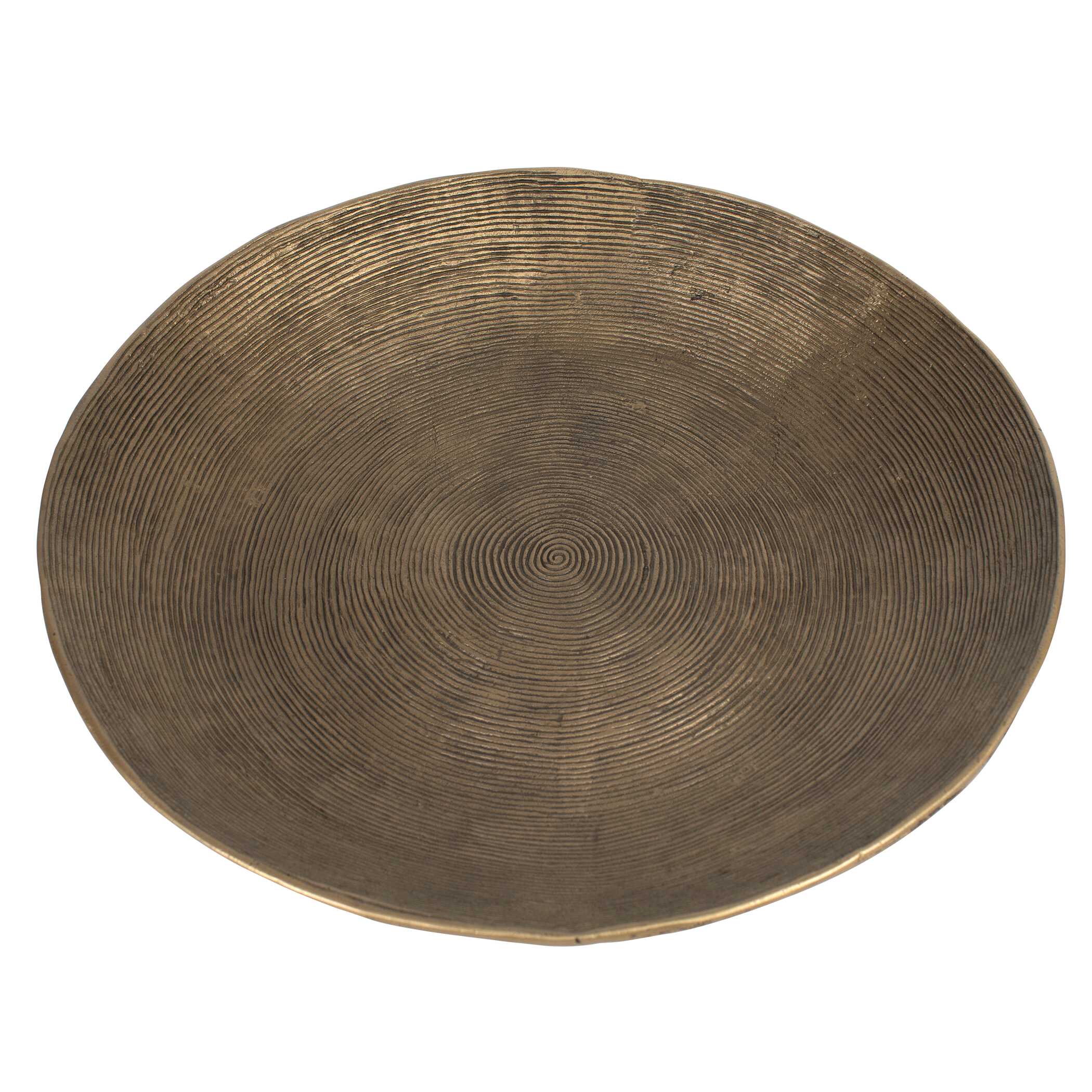 Stratum Round Brass Bowls Set/2