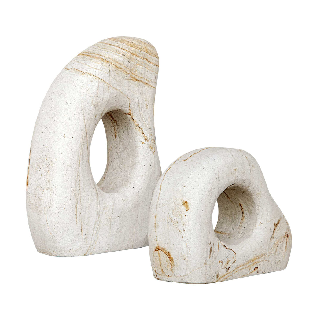 Stone Flow Outdoor Sculptures Set/2