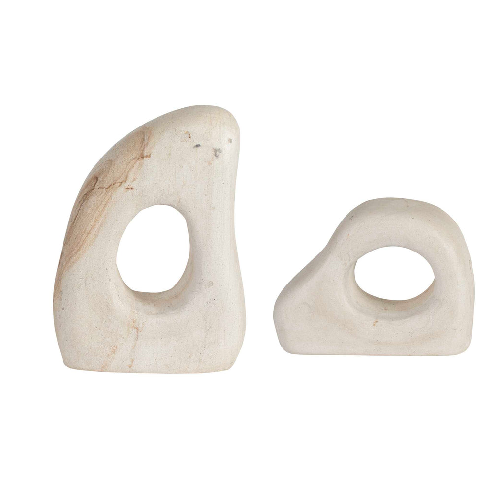 Stone Flow Outdoor Sculptures Set/2