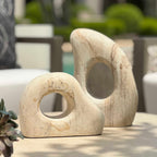 Stone Flow Outdoor Sculptures Set/2