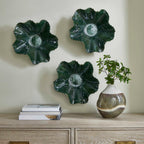 Verdant Bloom Emerald Outdoor Bowl