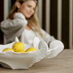 Coral Mirage White Outdoor Bowl