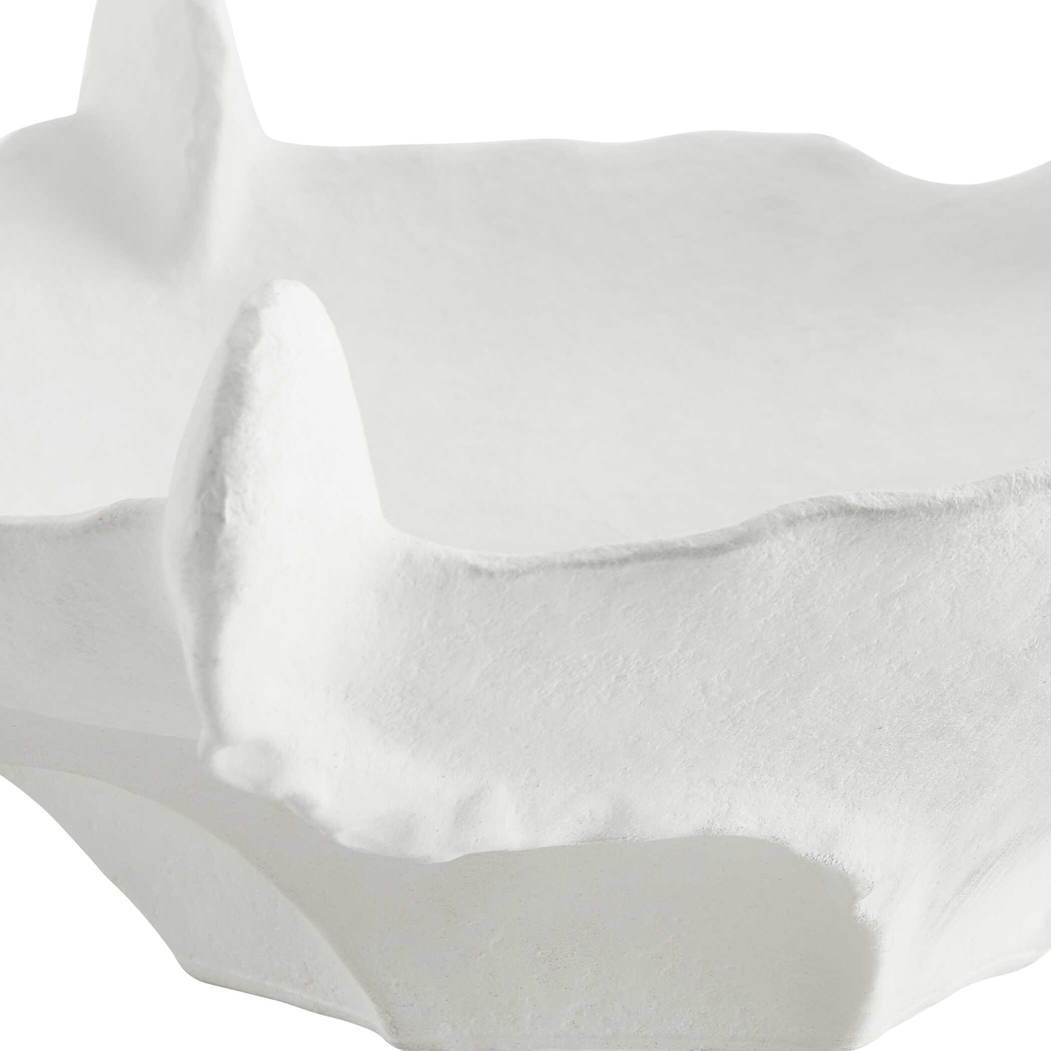 Coral Mirage White Outdoor Bowl