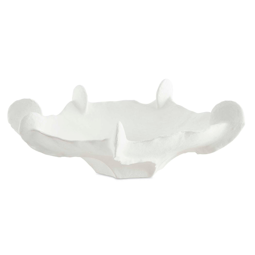 Coral Mirage White Outdoor Bowl