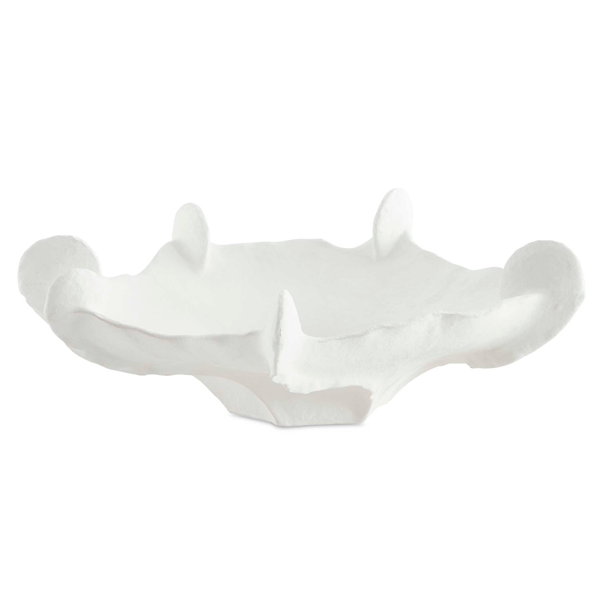 Coral Mirage White Outdoor Bowl