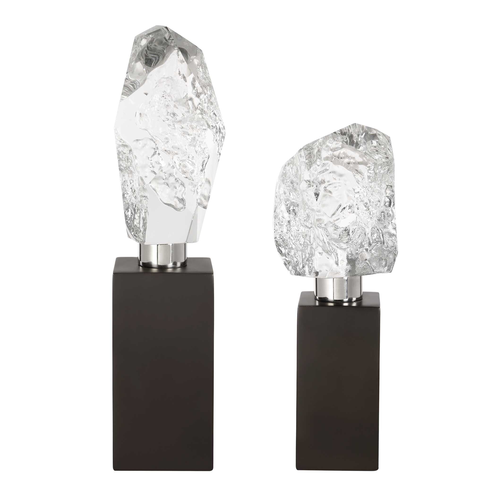 Crystal Peak Sculptures Set/2