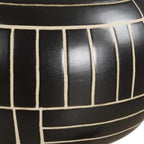 Graphite Stride Geometric Vases Set/2