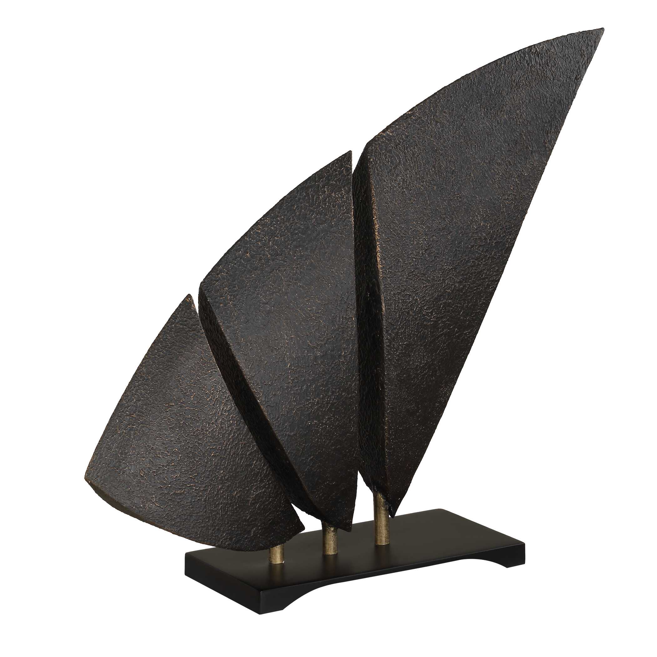 Wind Crest Dark Bronze Sculpture