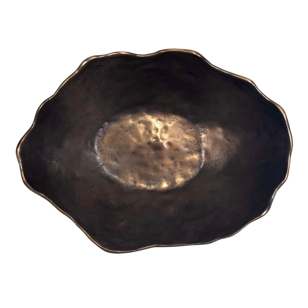 Obscura Bronze Outdoor Bowl