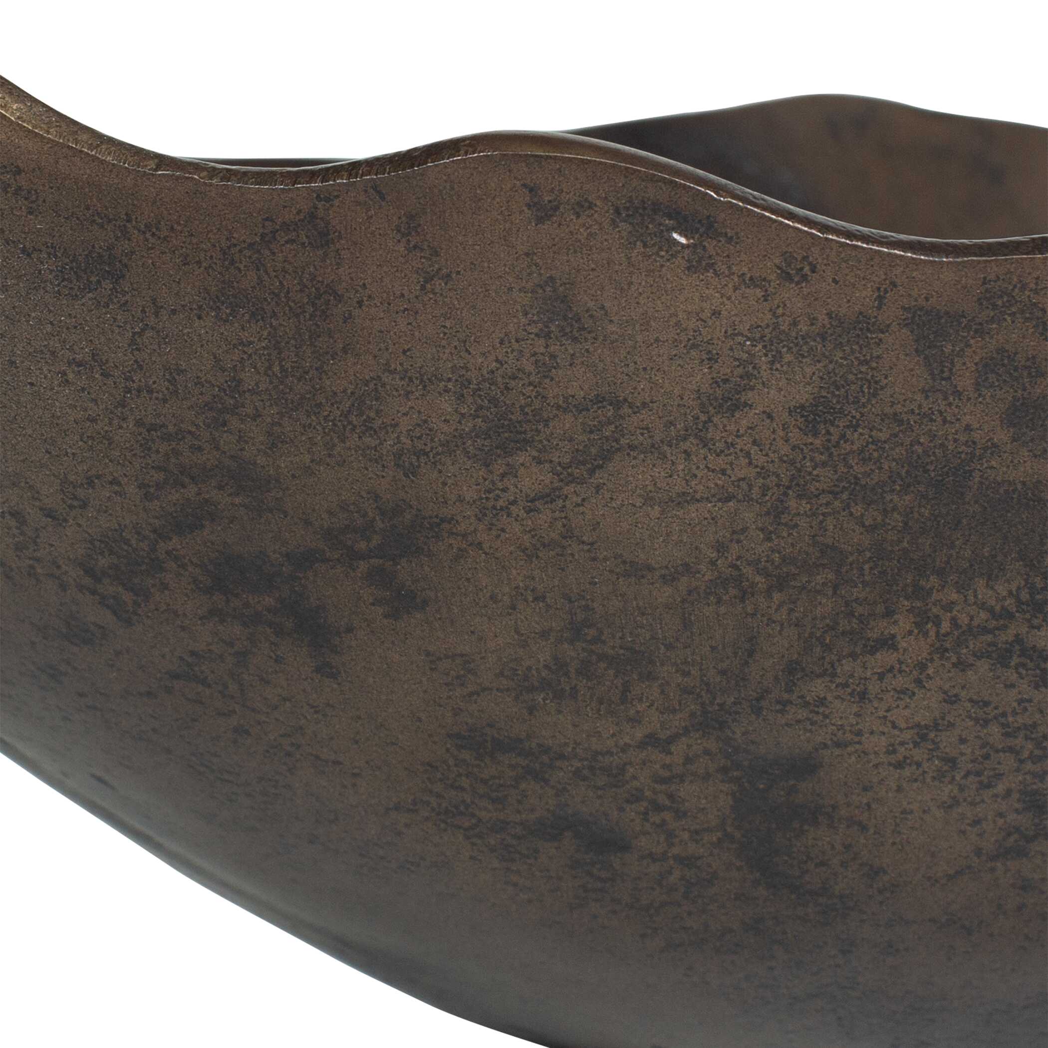 Obscura Bronze Outdoor Bowl
