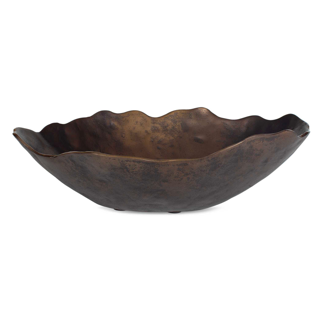 Obscura Bronze Outdoor Bowl