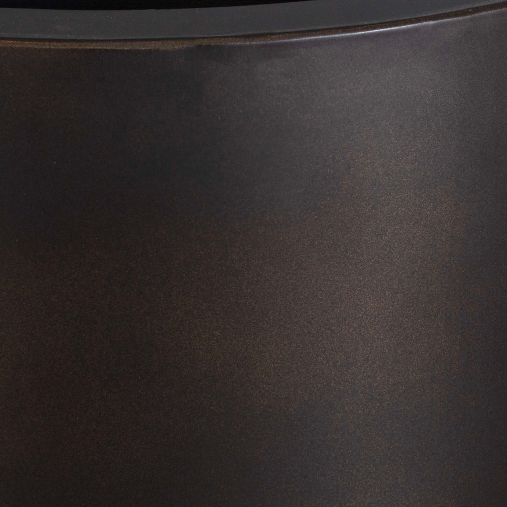 Volcan Matte Bronze Outdoor Planters Set/2