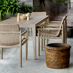 Weathered Relic Rustic Outdoor Planter