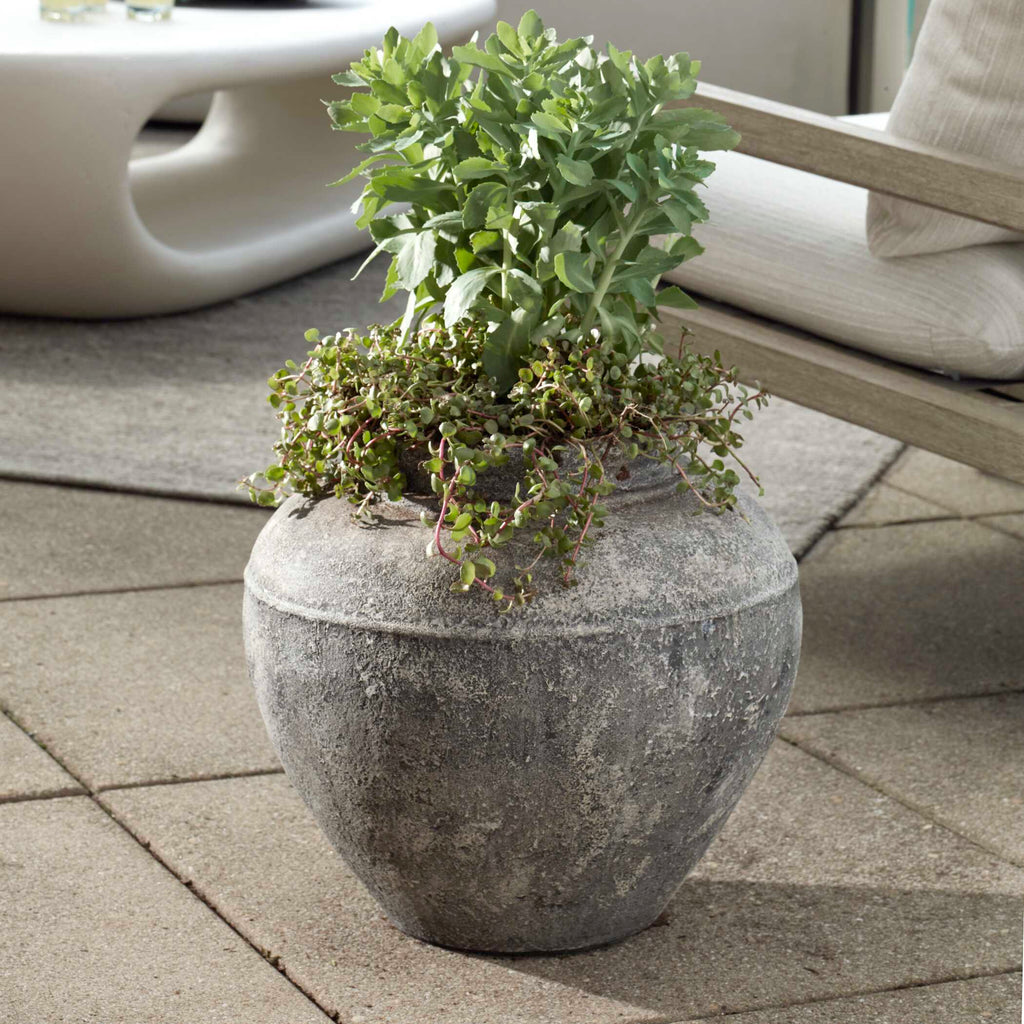 Echoes Of Time Concrete Outdoor Planter