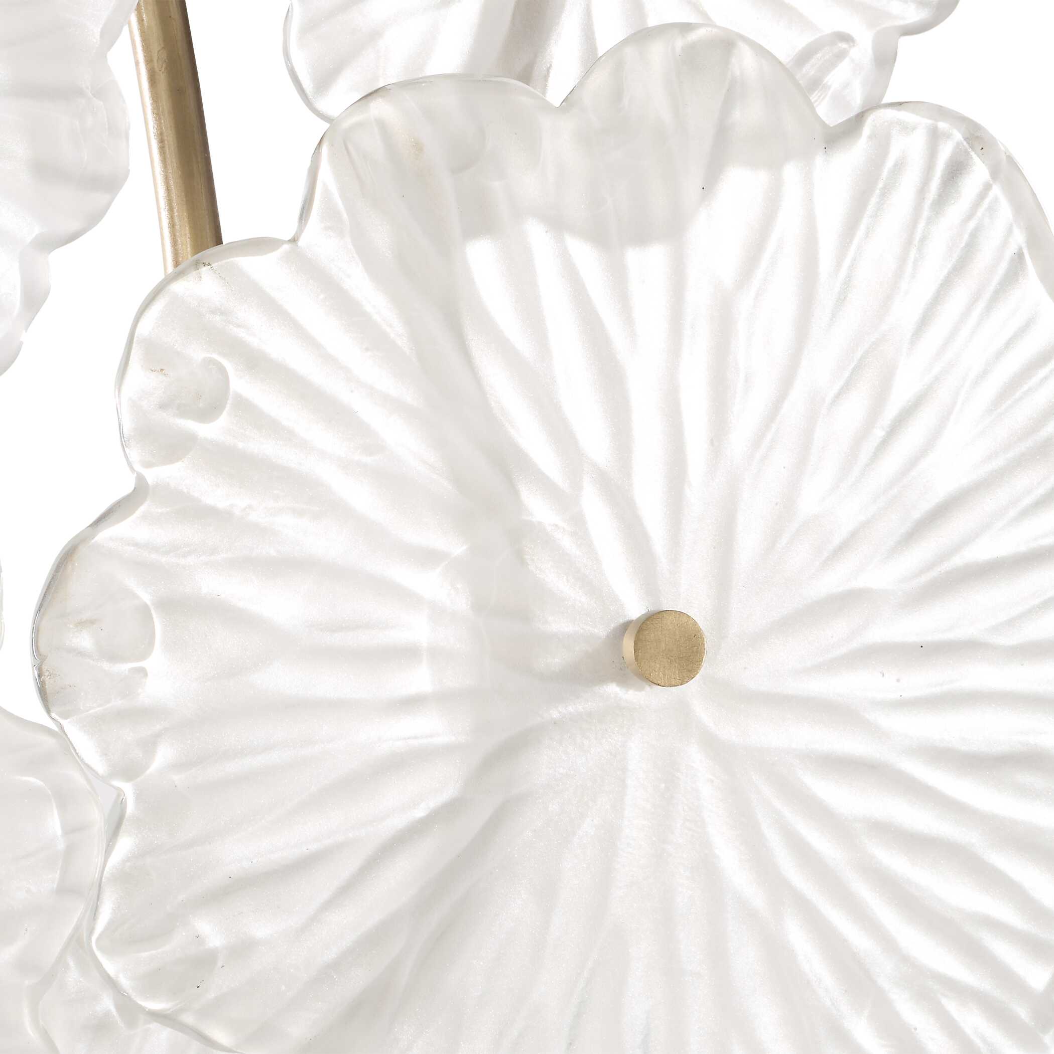 Glass Garden Table Sculpture