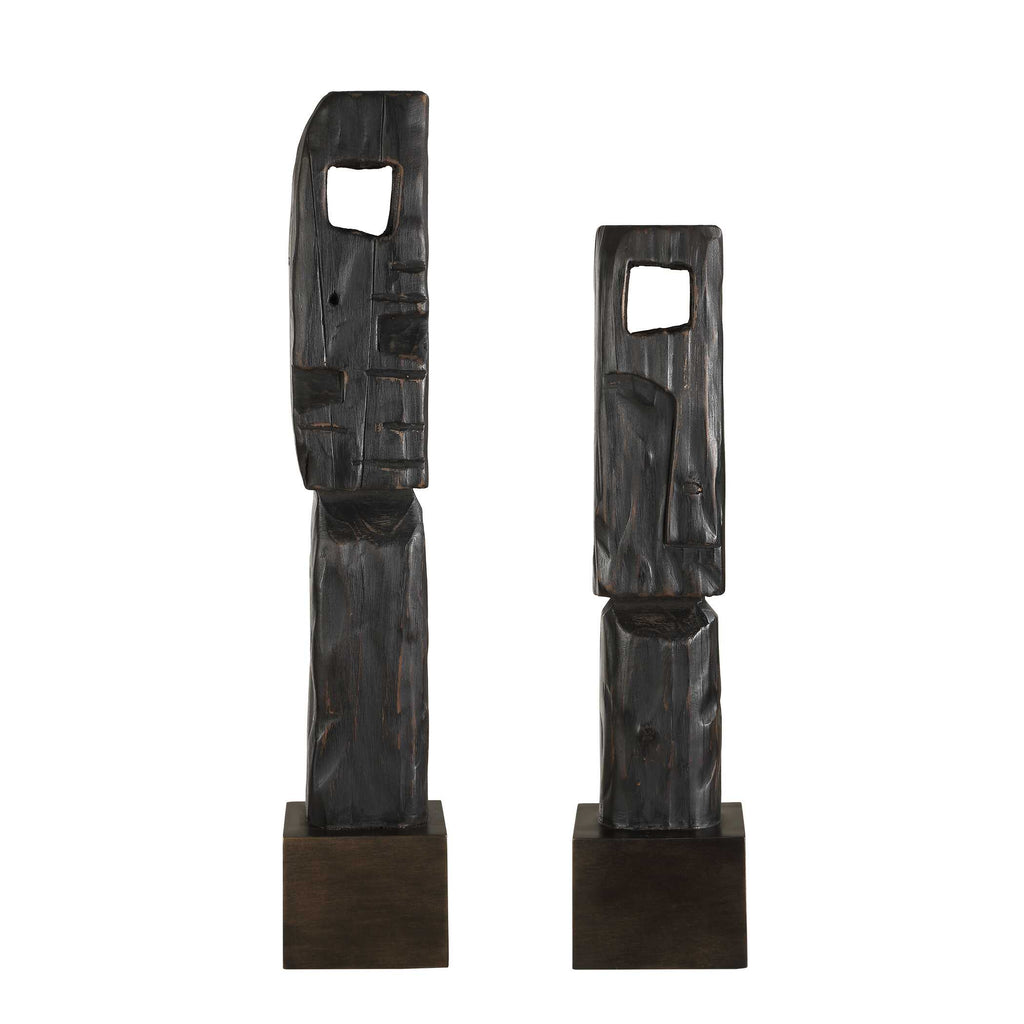 Cipher Black Wood Totems Set/2