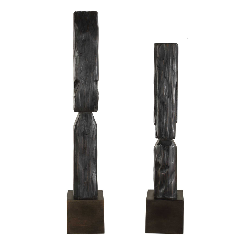Cipher Black Wood Totems Set/2