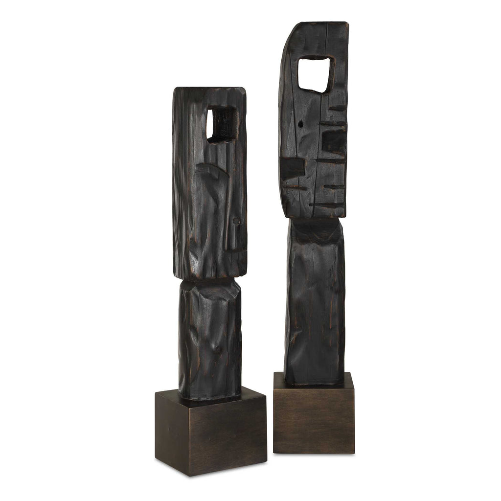 Cipher Black Wood Totems Set/2