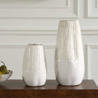 Echo Ridge White Vases Set/2