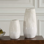 Echo Ridge White Vases Set/2