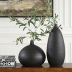 Bower Black Vases Set/2