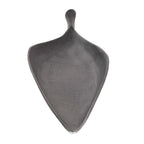 Leaflet Dark Nickel Outdoor Bowl