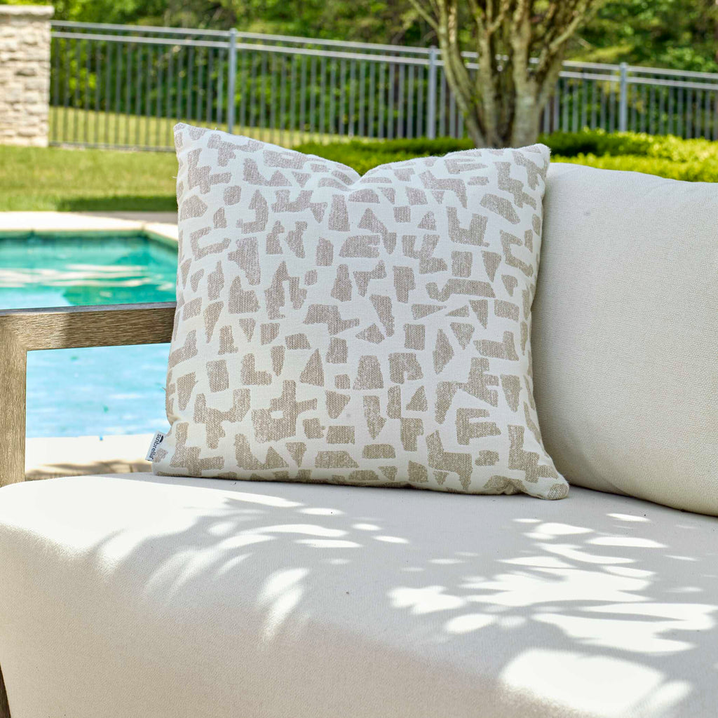 Scatter Abstract Outdoor Pillow