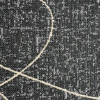 Loopy Loop Outdoor Onyx Pillow