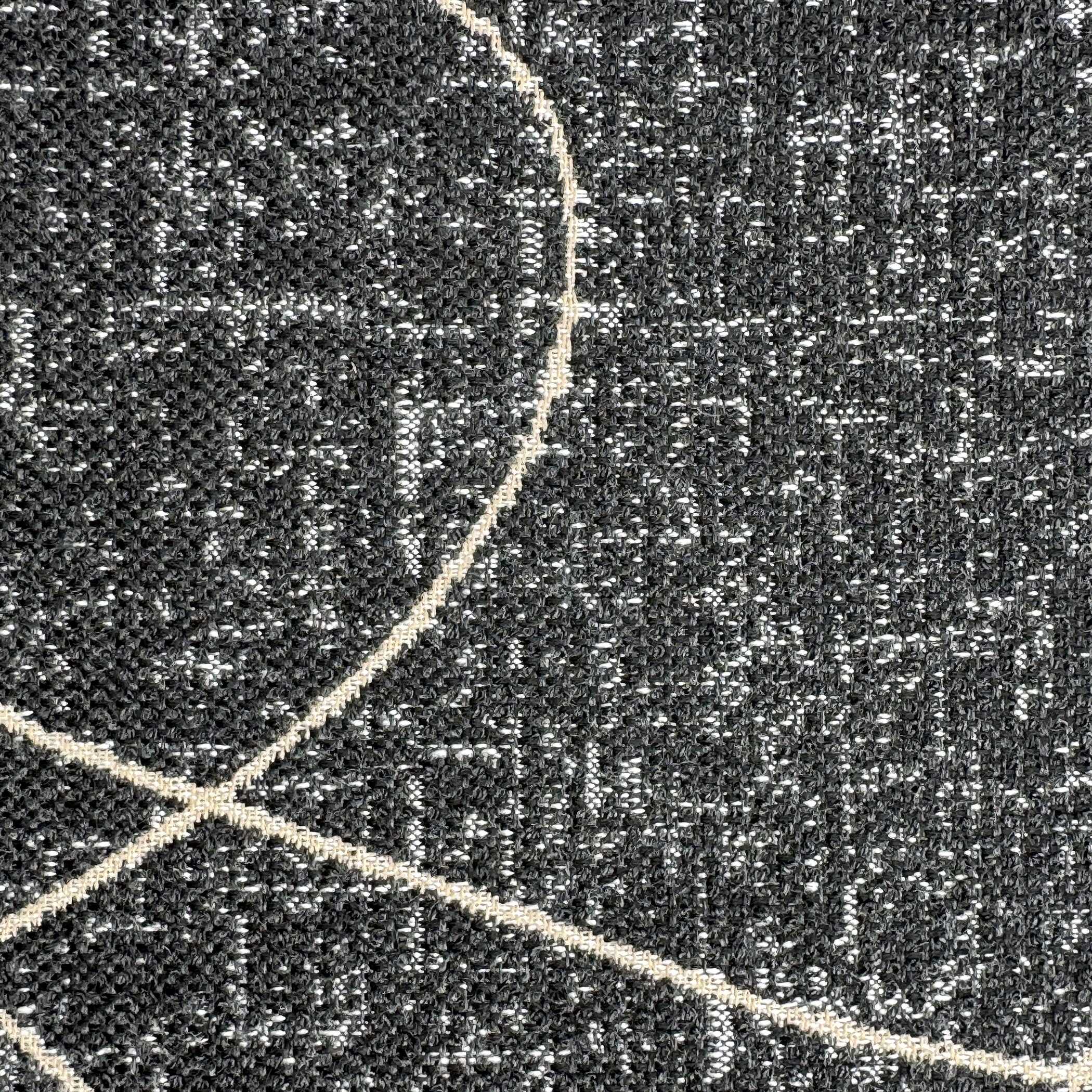 Loopy Loop Outdoor Onyx Pillow