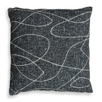 Loopy Loop Outdoor Onyx Pillow