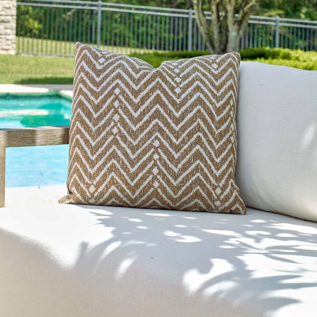 Argo Toffee Outdoor Pillow