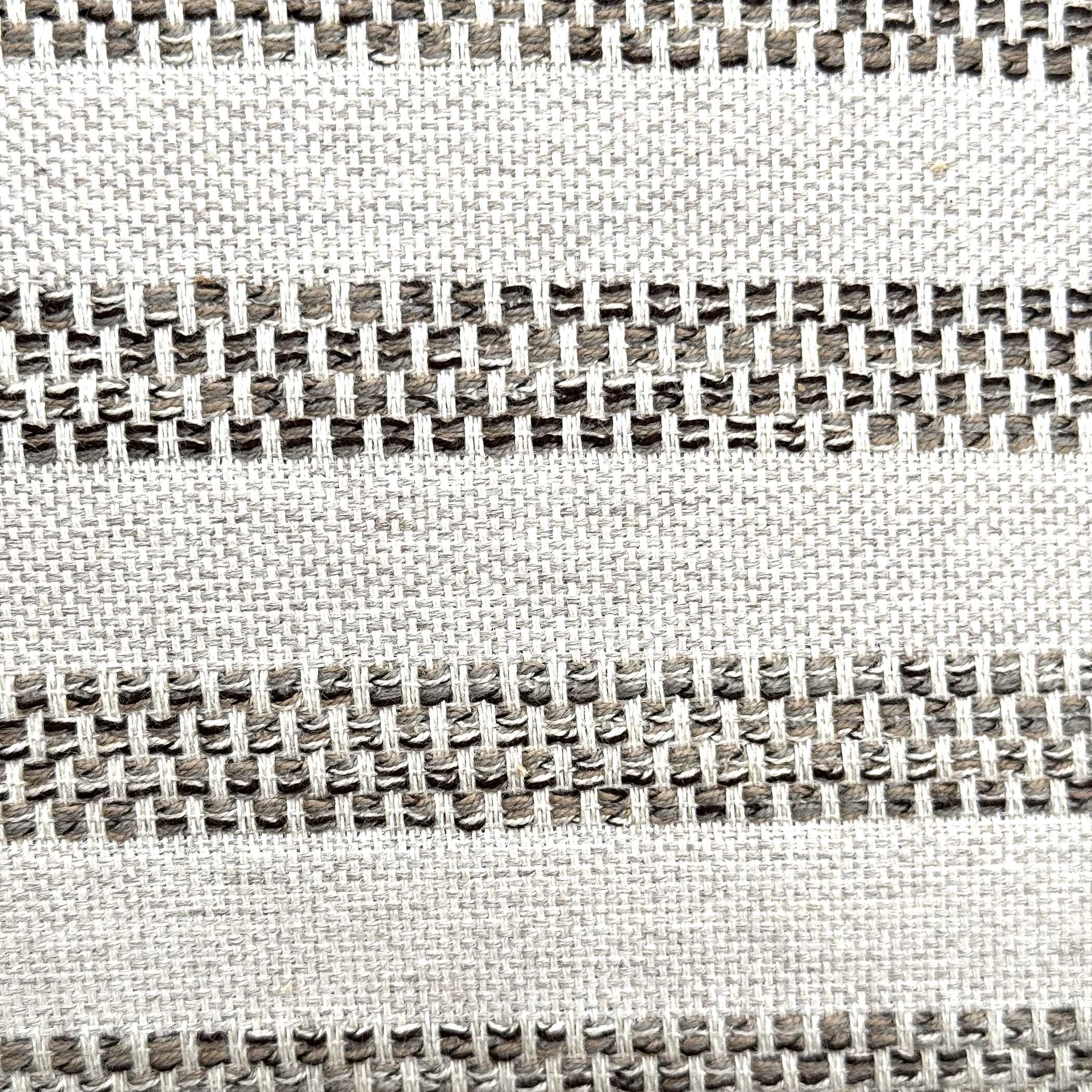 Basket Stripe Rattan Outdoor Pillow