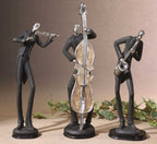 Musicians Decorative Figurines Set/3