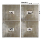 Historical Buildings Framed Art Set/4