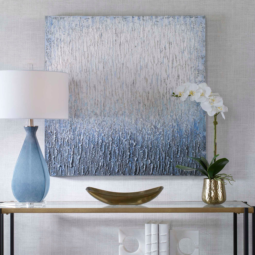 Outside The Window Hand Painted Art