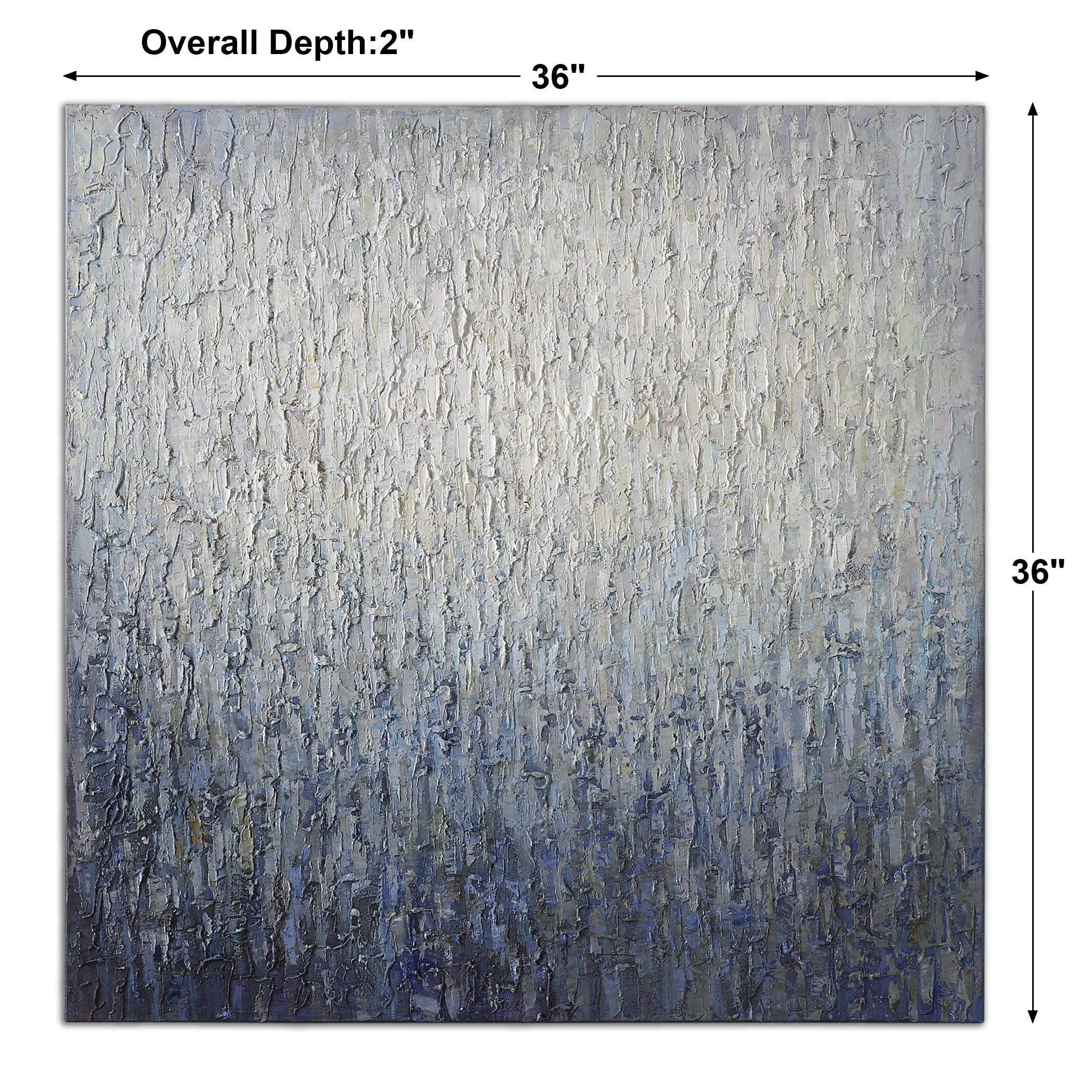 Outside The Window Hand Painted Art