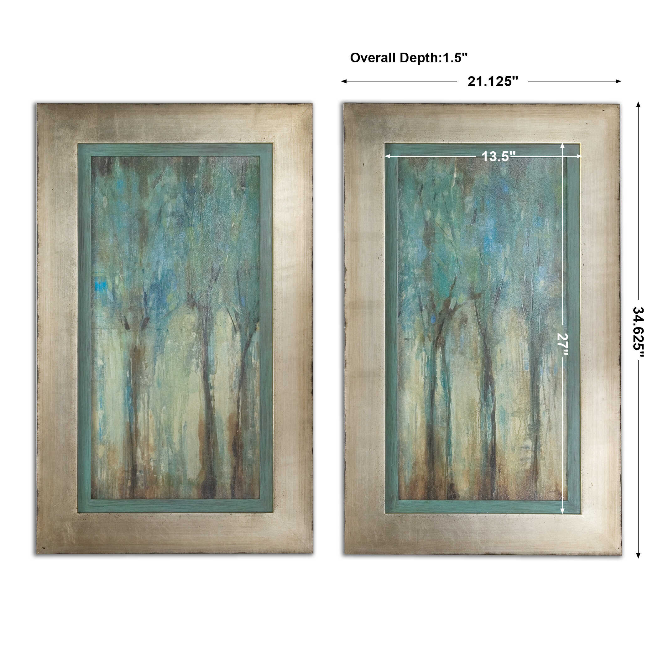 Whispering Wind Framed Art Set/2