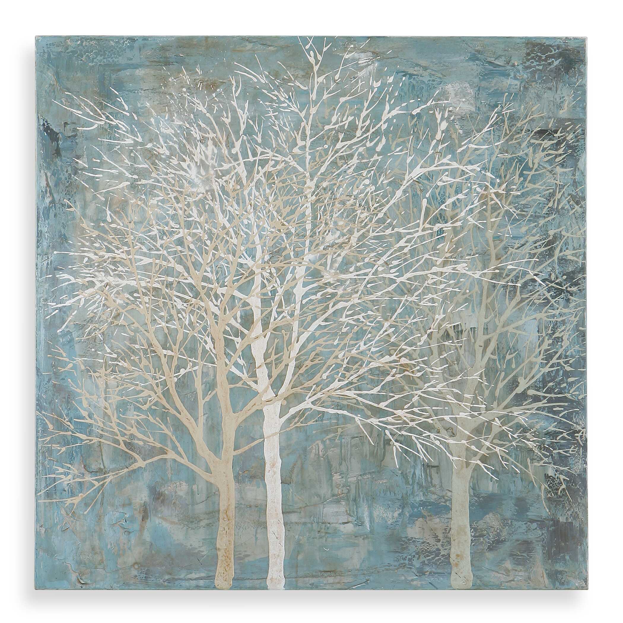 Muted Silhouette Canvas Art