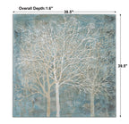 Muted Silhouette Canvas Art