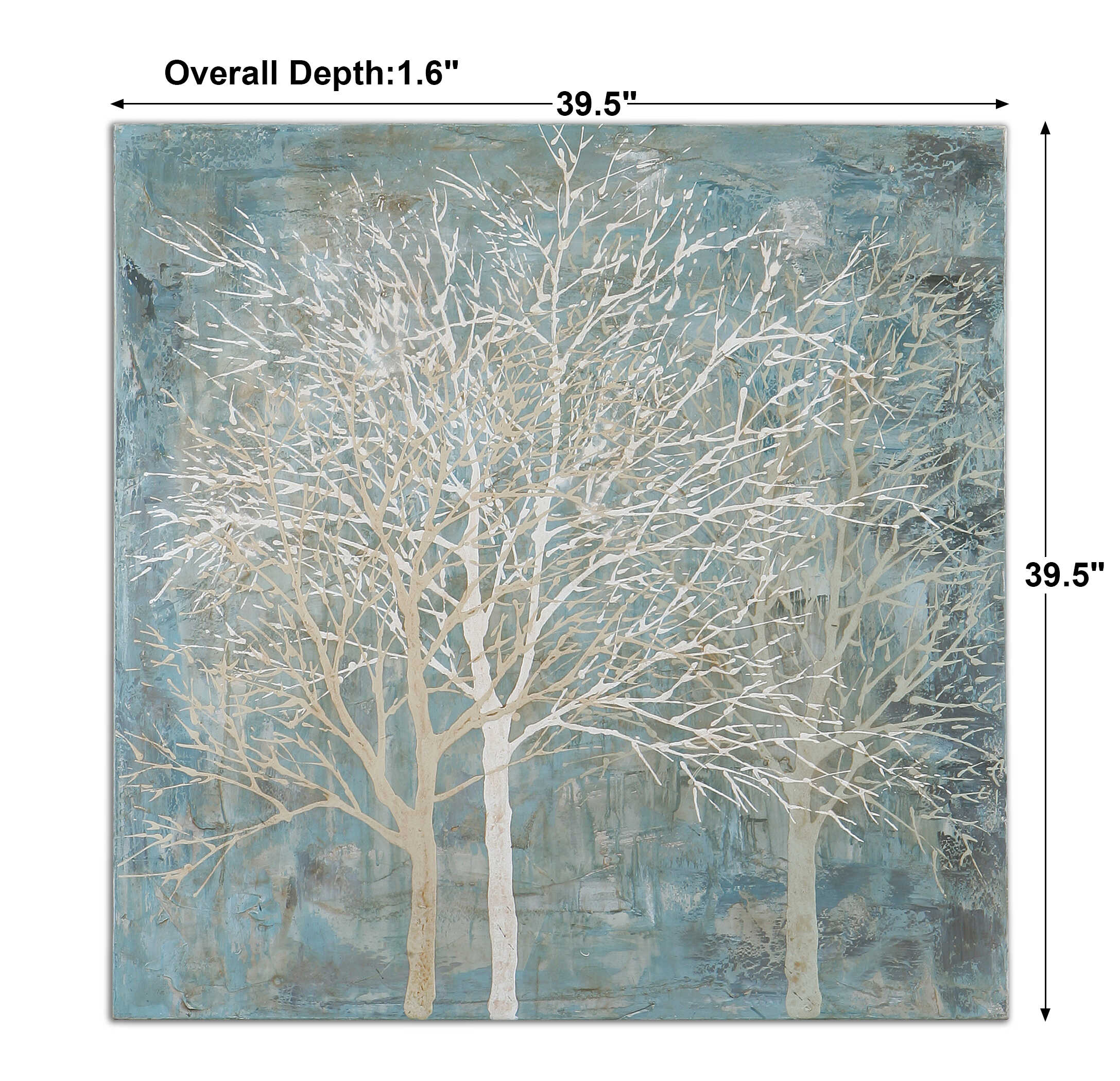 Muted Silhouette Canvas Art