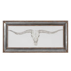 Western Skull Mount Print