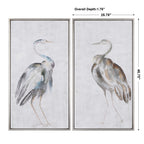 Summer Birds Framed Art Set/2