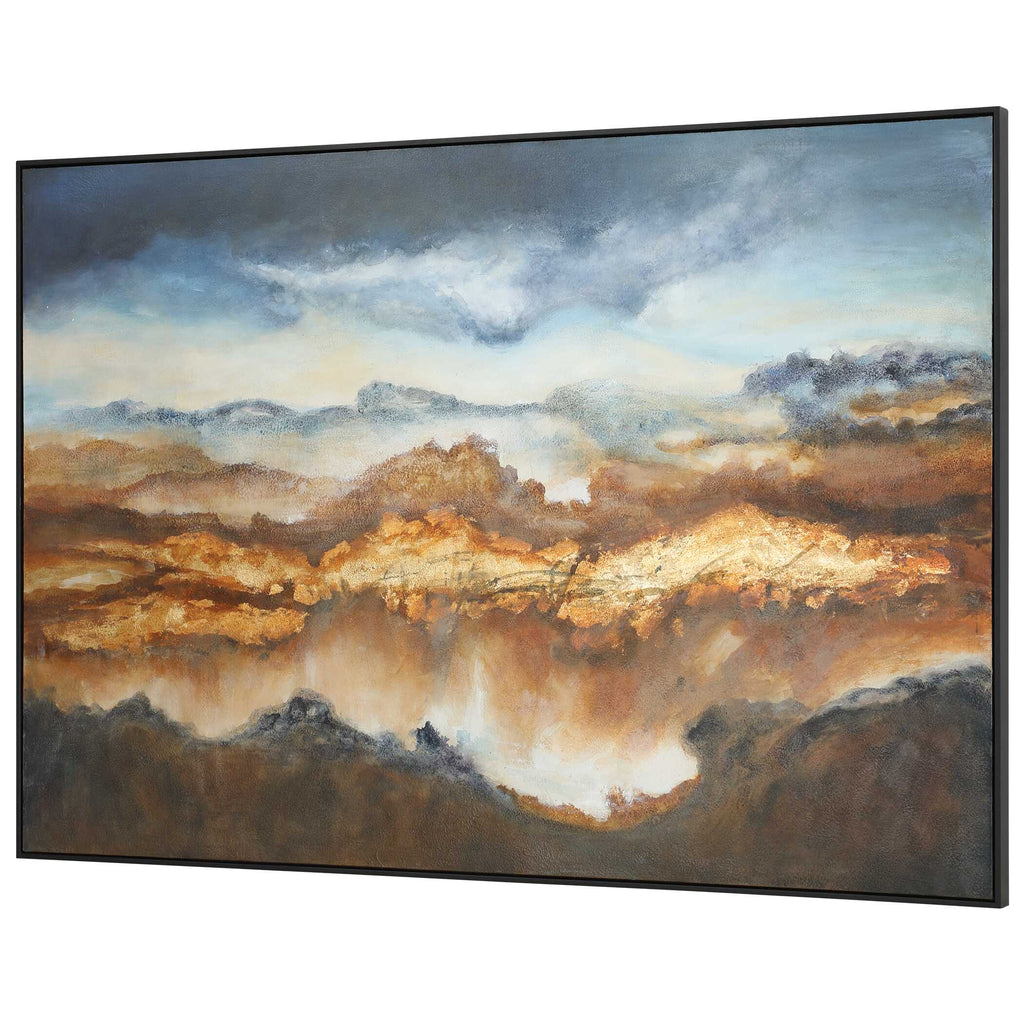 Valley Of Light Landscape Art
